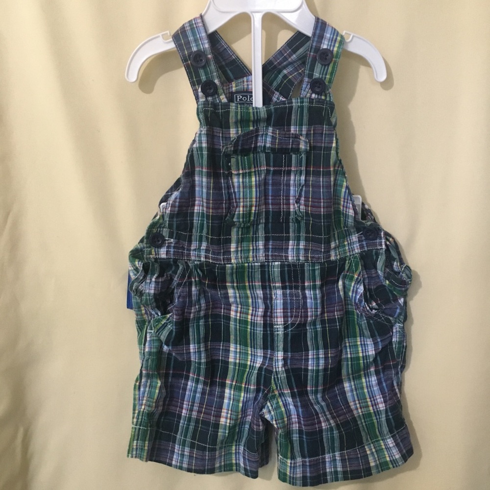 Ralph Lauren short overalls